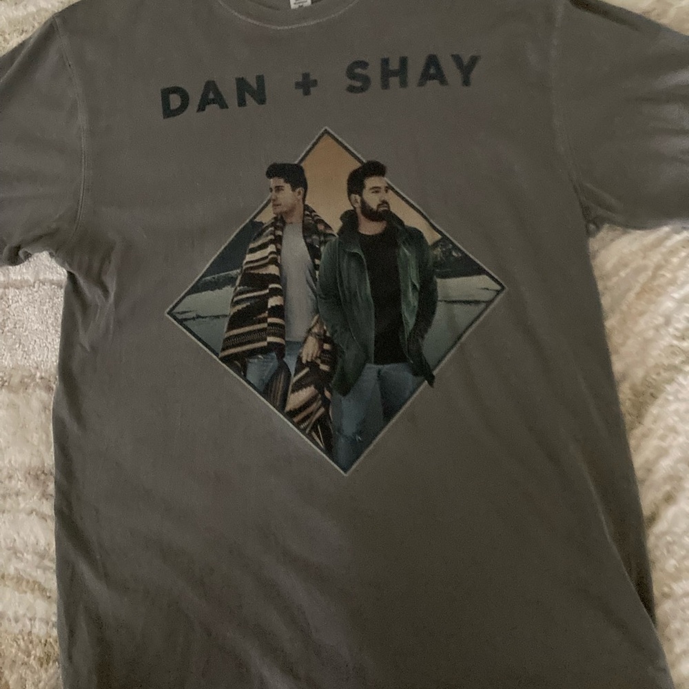 Next Level Apparel Gray Graphic Tee
